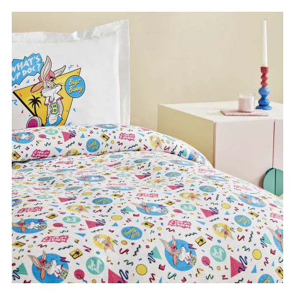 Karaca Home Looney Tunes Summer Vibes Tek Kişilik Pike Takımı - Görsel 4