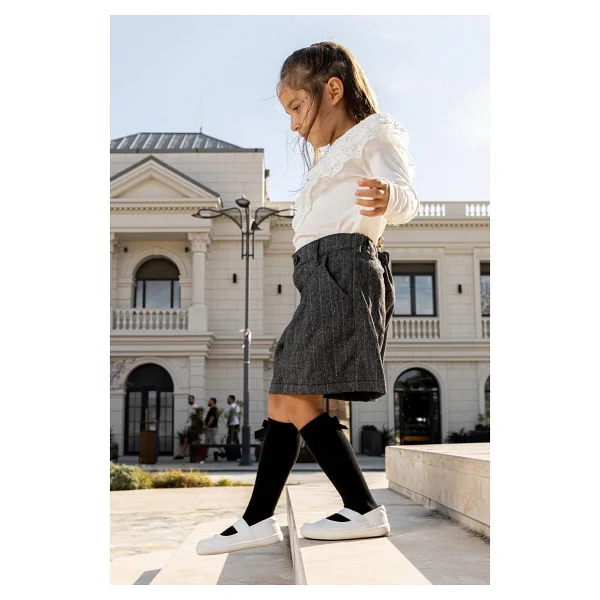 Hopfrög Smart Walker Mary Jane Beyaz Çocuk Babet - Görsel 4