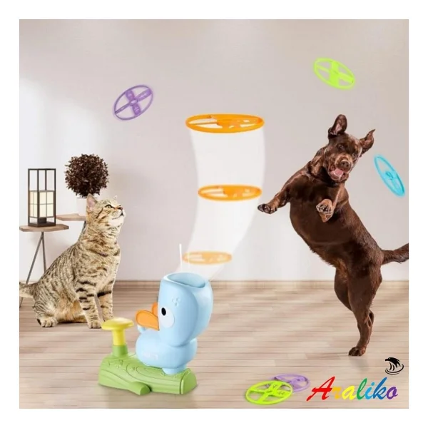 Araliko uçan disk yakalama oyunu MAVİ KÖPEK(Büyük) - Mavi - Görsel 4