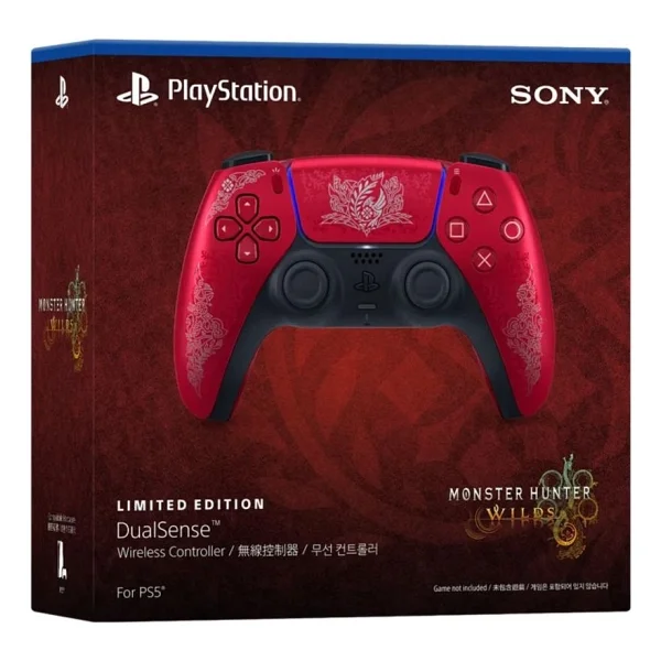 Sony DualSense Monster Hunter Wilds Limited Edition Kablosuz PS5 Oyun Kolu - Görsel 2