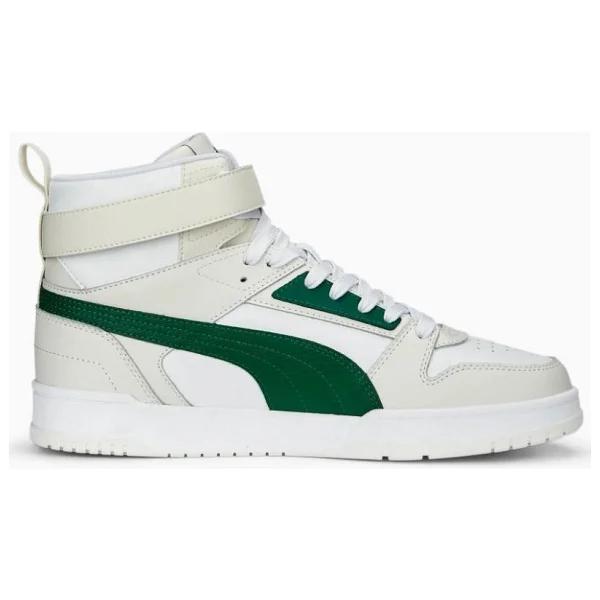 Puma RBD Game 385839-10 Beyaz-Yeşil Spor Ayakkabı - Görsel 6