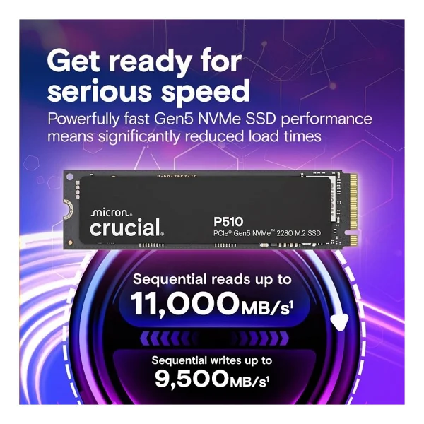 Crucial P310 CT2000P310SSD8 PCI-Express 4.0 2 TB M.2 SSD - Görsel 4