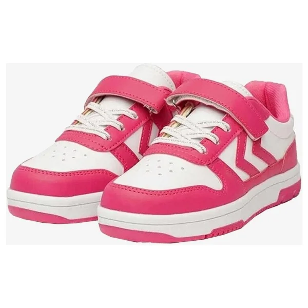Hummel Oil Mono 900113-9007 Beyaz-Pembe Çocuk Ayakkabı - Görsel 3