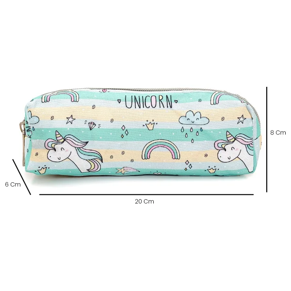 Cambridge Polo Club PLCAN2079.322 Yeşil Unicorn 3'lü Okul Çanta Seti - Görsel 7