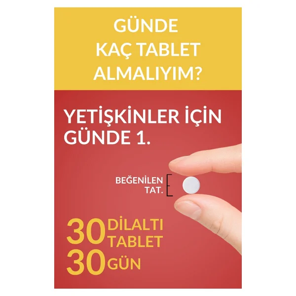 Storm Vitals Bioactıve B12 3000 Mg 30 Dilaltı Tablet - Görsel 2