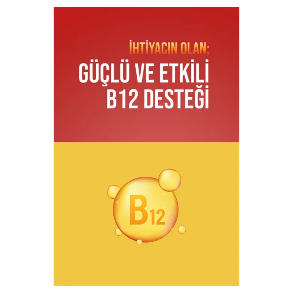 Storm Vitals Bioactıve B12 3000 Mg 30 Dilaltı Tablet - Görsel 5