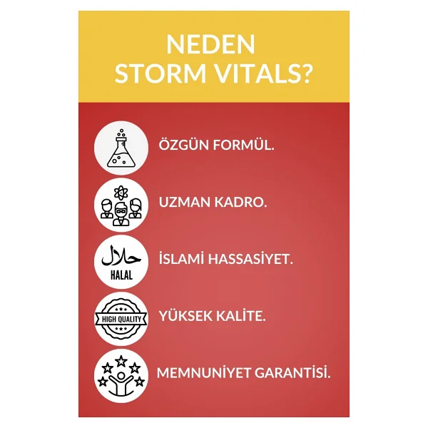 Storm Vitals Bioactıve B12 3000 Mg 30 Dilaltı Tablet - Görsel 6