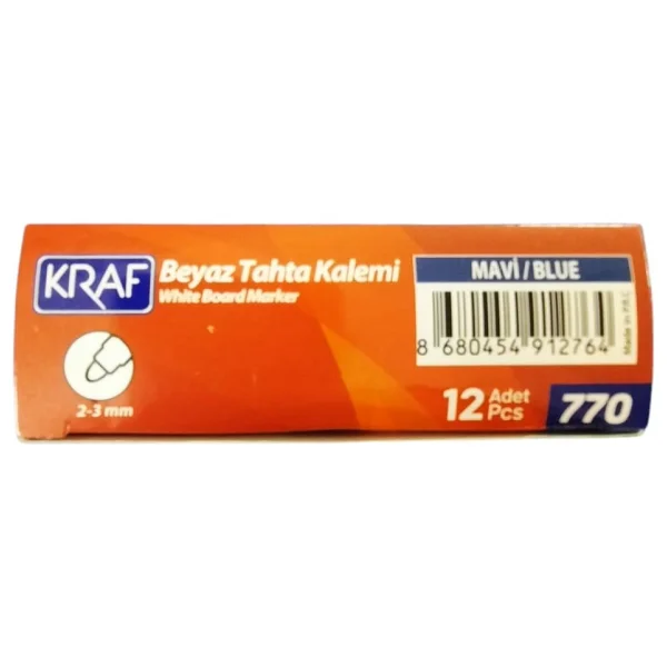 Kraf 770 12'li Siyah Tahta Kalemi - Görsel 4