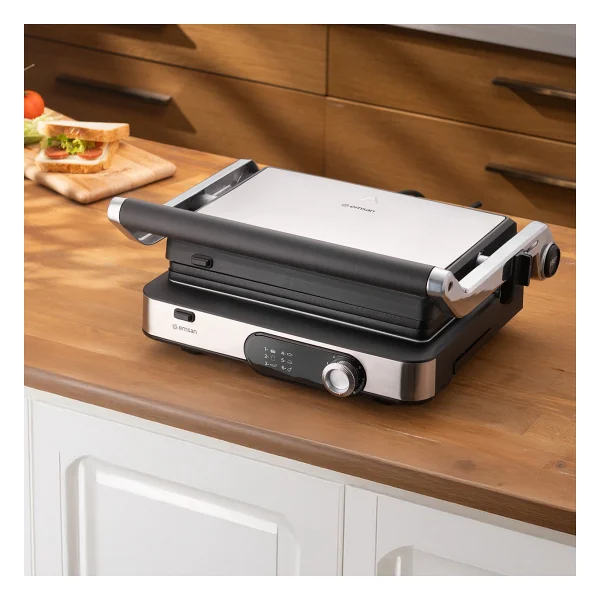 Emsan Grillmaster 2000 W Inox Izgara ve Tost Makinesi - Görsel 8