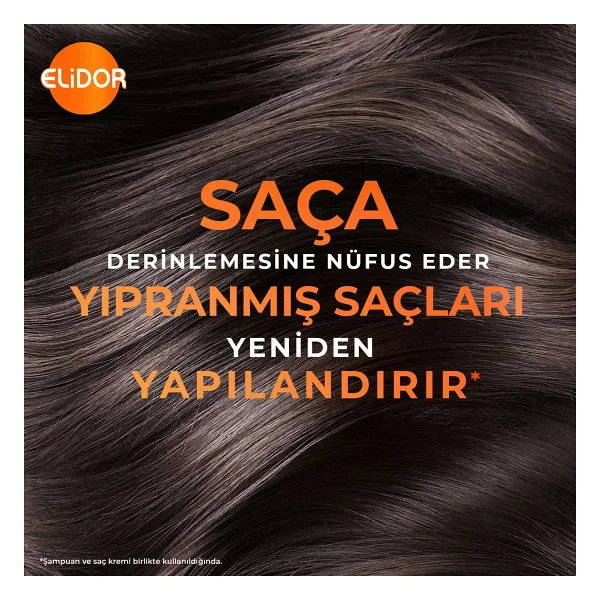 Elidor Superblend Anında Onarıcı Bakım 650 ml 3 Adet Şampuan - Görsel 4