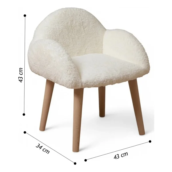 Bounteous Ahşap Çocuk Masa Berjer Sandalye Takımı Pembe Renk Modern Tasarım Ergonomik Kullanım - Görsel 5
