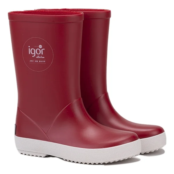 Igor Splash Nautico W10107-005 Kırmızı Çocuk Yağmur Çizmesi - Görsel 3