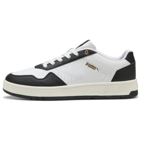 Puma Court Classic 395018-19 Siyah-Beyaz Erkek Spor Ayakkabı - Görsel 8