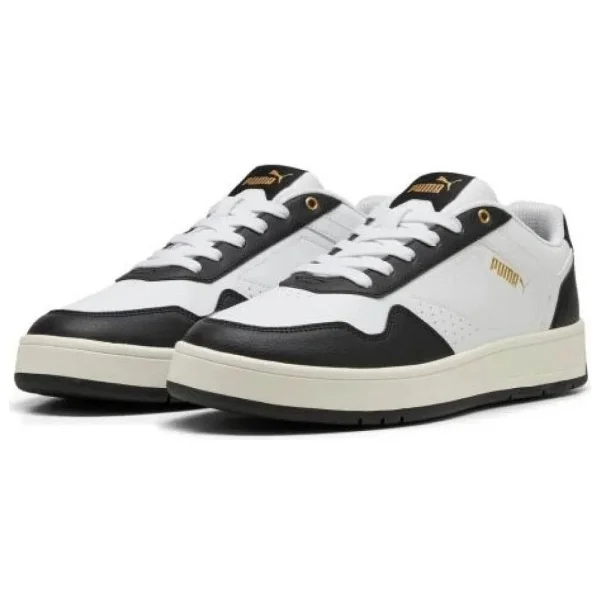 Puma Court Classic 395018-19 Siyah-Beyaz Erkek Spor Ayakkabı - Görsel 10