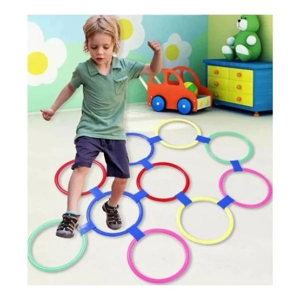 Play-Toys Halka Seksek Eğlenceli Oyun 3+ Yaş İçin Renkli Parçalarla Geliştirici Aktivite - Görsel 2