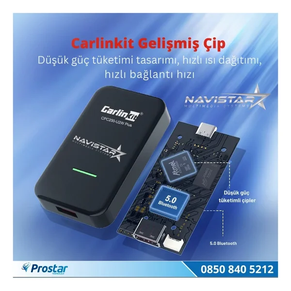 Carlinkit Carplay CPC-200-U2W-PLUS (Glossy Version) - Görsel 4