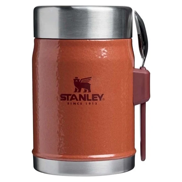 Stanley Klasik Kaşıklı Turuncu 0.40 lt Çelik Yemek Termosu - Görsel 9