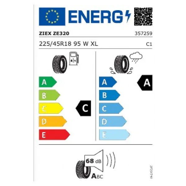 Falken Ziex ZE320 225/45 R18 95W XL Yaz Lastiği - 2025 - Görsel 2