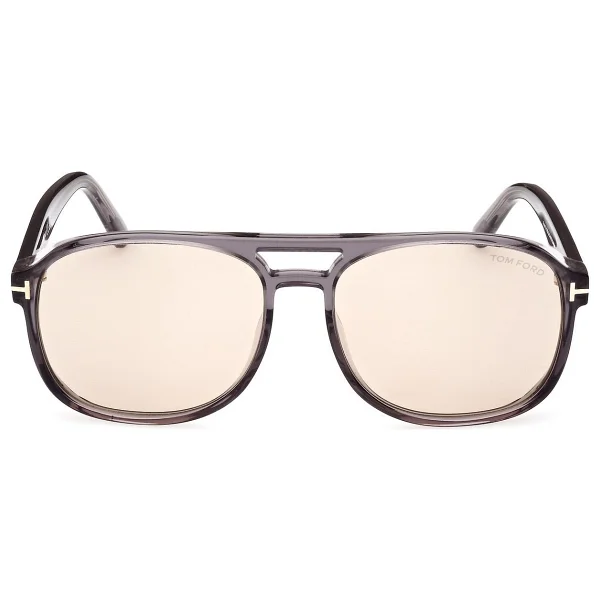 Tom Ford Rosco FT1022 20E Grey-Brown Güneş Gözlüğü - Görsel 2