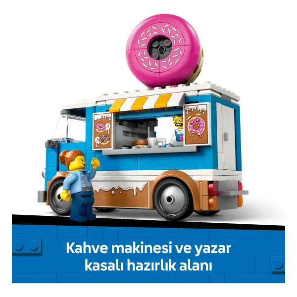 Lego 60452 City Donut Kamyonu - Görsel 6