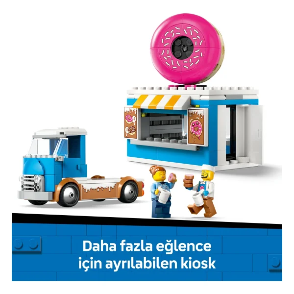 Lego 60452 City Donut Kamyonu - Görsel 7