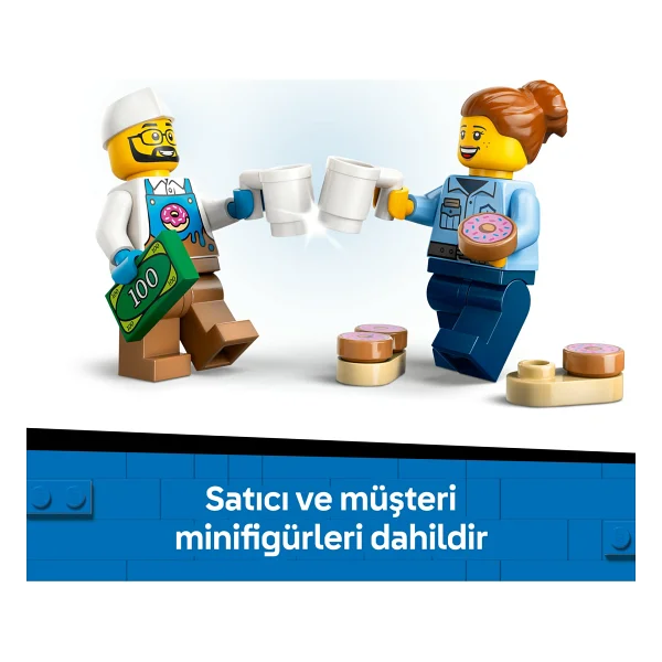 Lego 60452 City Donut Kamyonu - Görsel 8