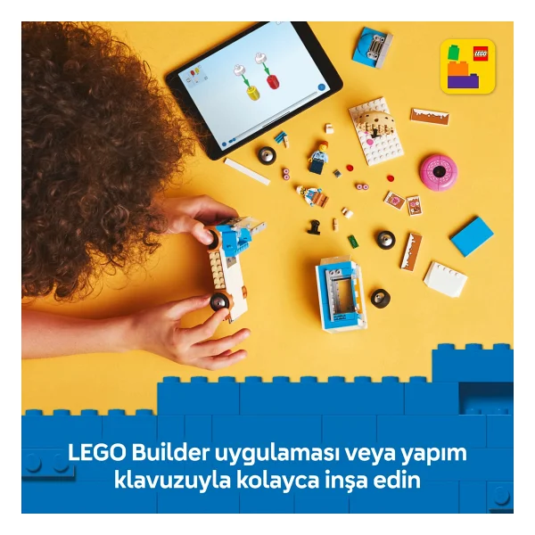 Lego 60452 City Donut Kamyonu - Görsel 9