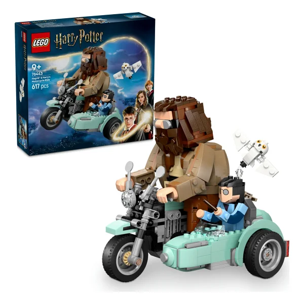 Lego 76443 Harry Potter Hagrid ve Harry'nin Motosiklet Yolculuğu - Görsel 4