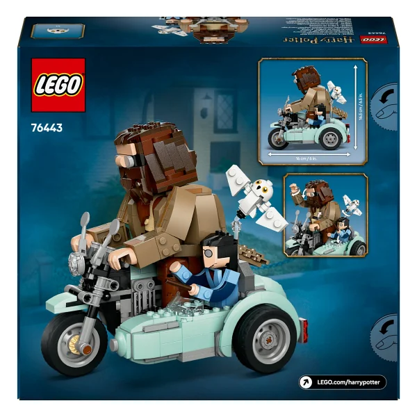 Lego 76443 Harry Potter Hagrid ve Harry'nin Motosiklet Yolculuğu - Görsel 7