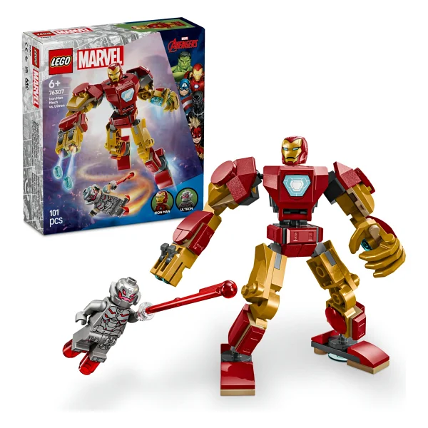 Lego 76307 Marvel Iron Man Robotu, Ultron'a Karşı - Görsel 2