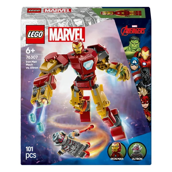 Lego 76307 Marvel Iron Man Robotu, Ultron'a Karşı - Görsel 4
