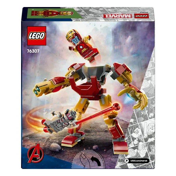 Lego 76307 Marvel Iron Man Robotu, Ultron'a Karşı - Görsel 5
