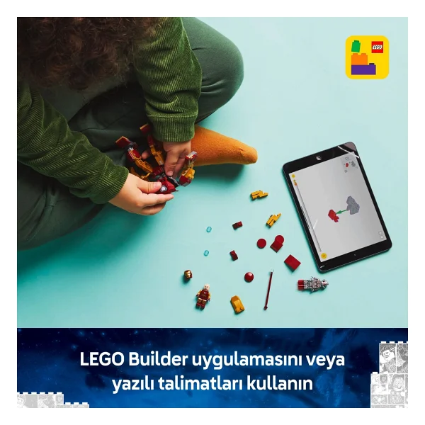 Lego 76307 Marvel Iron Man Robotu, Ultron'a Karşı - Görsel 10