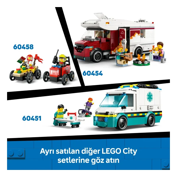 Lego 60453 City Cankurtaran Kamyoneti - Görsel 10