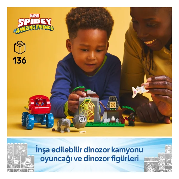 Lego 11199 Marvel Spidey Ekibi Dinozor Kamyonlu Kurtarma - Görsel 6
