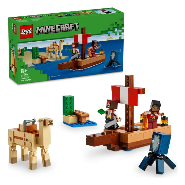 Lego 21259 Minecraft Korsan Gemisi Yolculuğu - Görsel 2