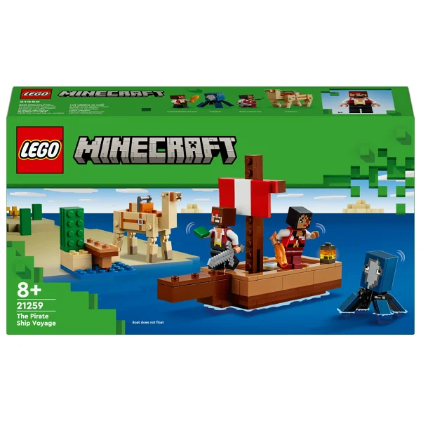 Lego 21259 Minecraft Korsan Gemisi Yolculuğu - Görsel 4