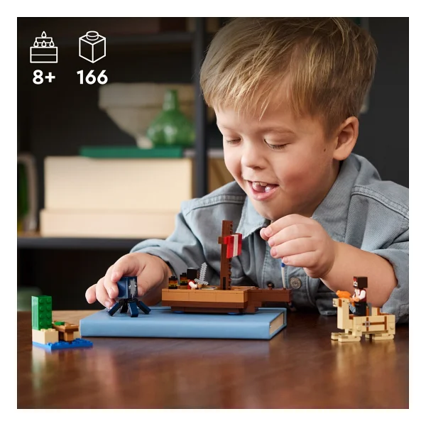 Lego 21259 Minecraft Korsan Gemisi Yolculuğu - Görsel 6