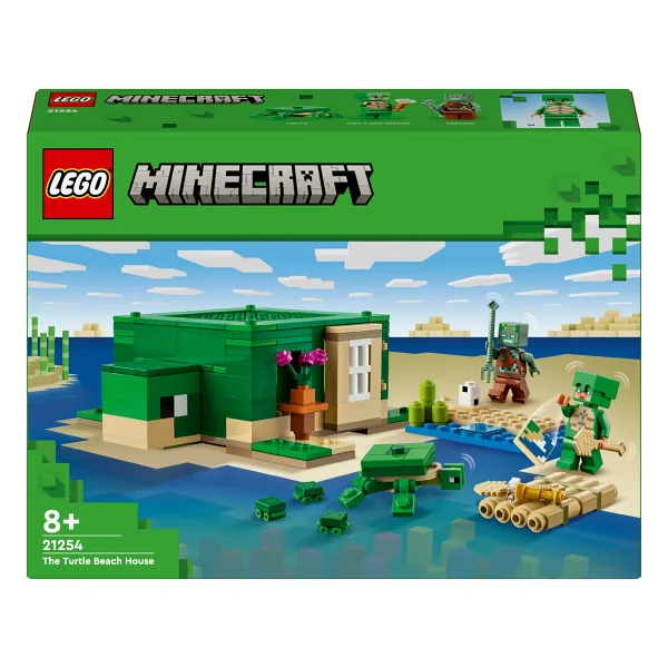 Lego 21254 Minecraft Kaplumbağa Plaj Evi - Görsel 3