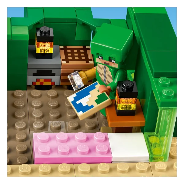 Lego 21254 Minecraft Kaplumbağa Plaj Evi - Görsel 6