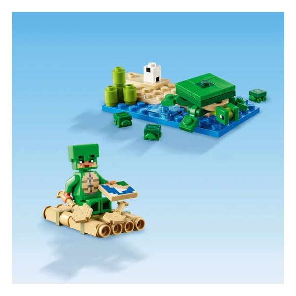 Lego 21254 Minecraft Kaplumbağa Plaj Evi - Görsel 7