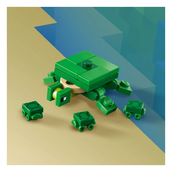 Lego 21254 Minecraft Kaplumbağa Plaj Evi - Görsel 9
