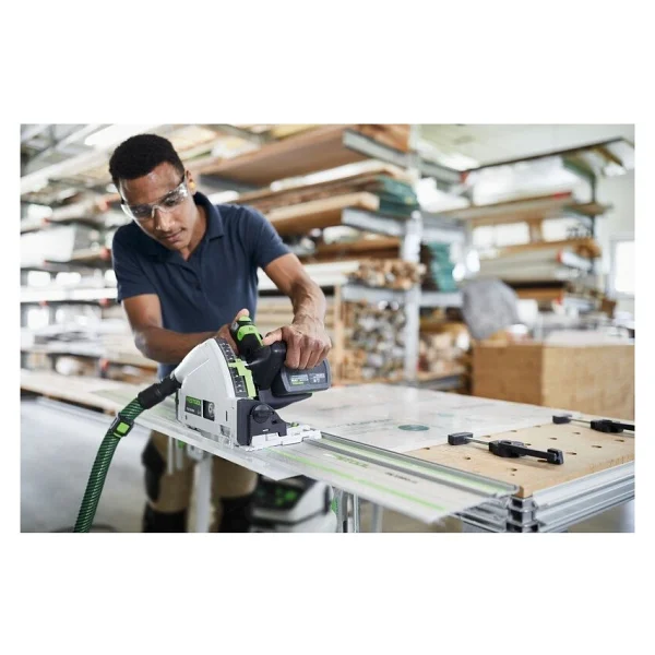 Festool TSC 55 5.0 KEB-Plus/XL-FS 577391 Çift Akülü 5 Ah Daire Testere - Görsel 3