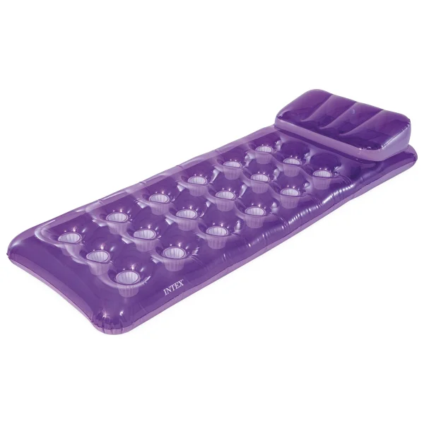 Intex Renkli Bardaklı Yatak 188x71 cm - Görsel 2