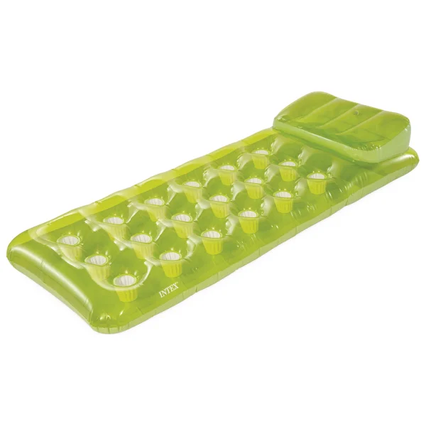 Intex Renkli Bardaklı Yatak 188x71 cm - Görsel 3