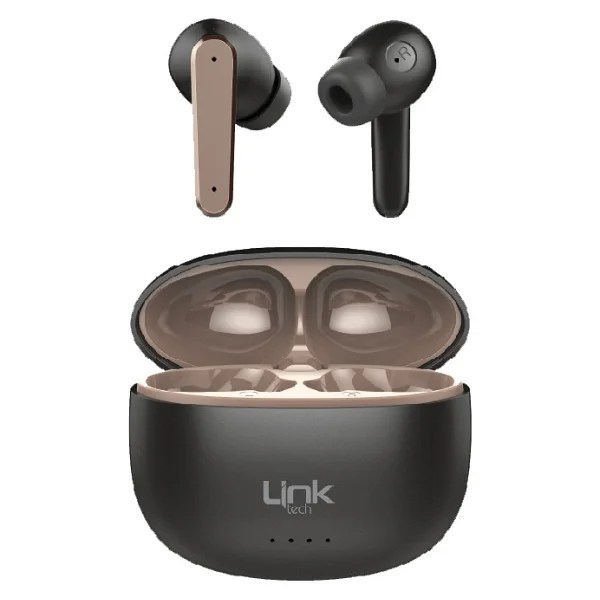LinkTech TW37 ANC TWS Gri Kulak İçi Bluetooth Kulaklık - Görsel 2
