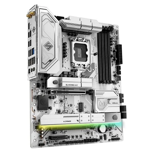 Asrock Z890 Steel Legend Wi-Fi Intel LGA1851 DDR5 ATX Anakart - Görsel 5