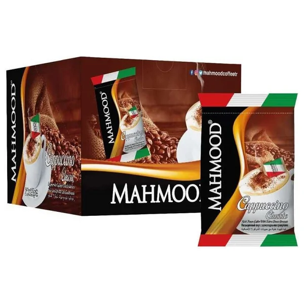 Mahmood Coffee 25 gr 20'li Çikolata Parçacıklı Cappucino - Görsel 4