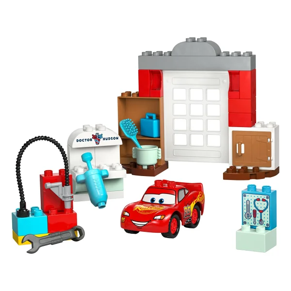 Lego 10456 Duplo Disney Cars McQueen'in Doc'un Garajını Ziyareti - Görsel 5