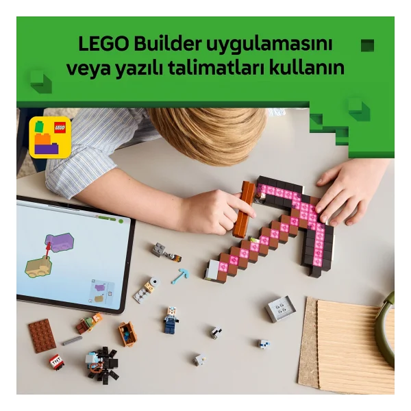 Lego 21277 Minecraft Kazma Madeni - Görsel 9